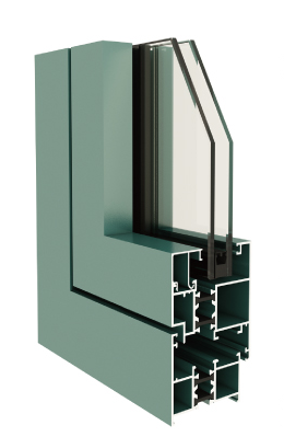 52A系列隔熱內(nèi)平開窗